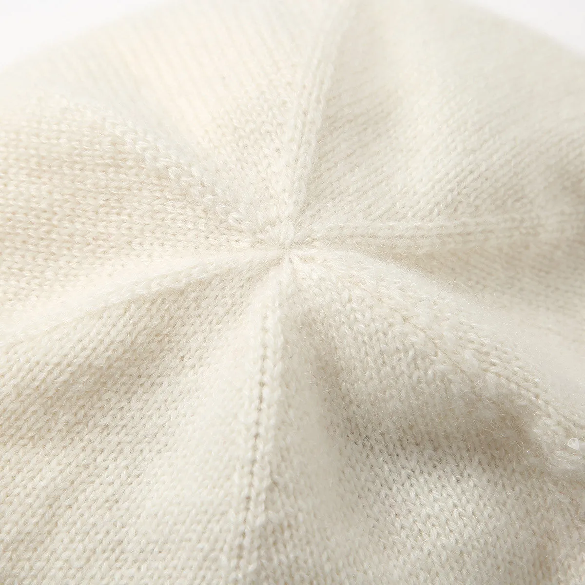 100% Cashmere Classic Slouchy Beanie