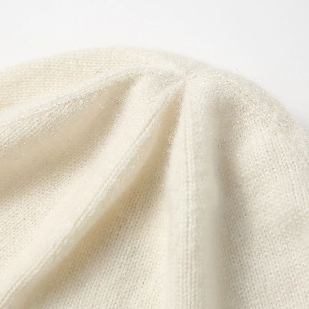 100% Cashmere Classic Slouchy Beanie