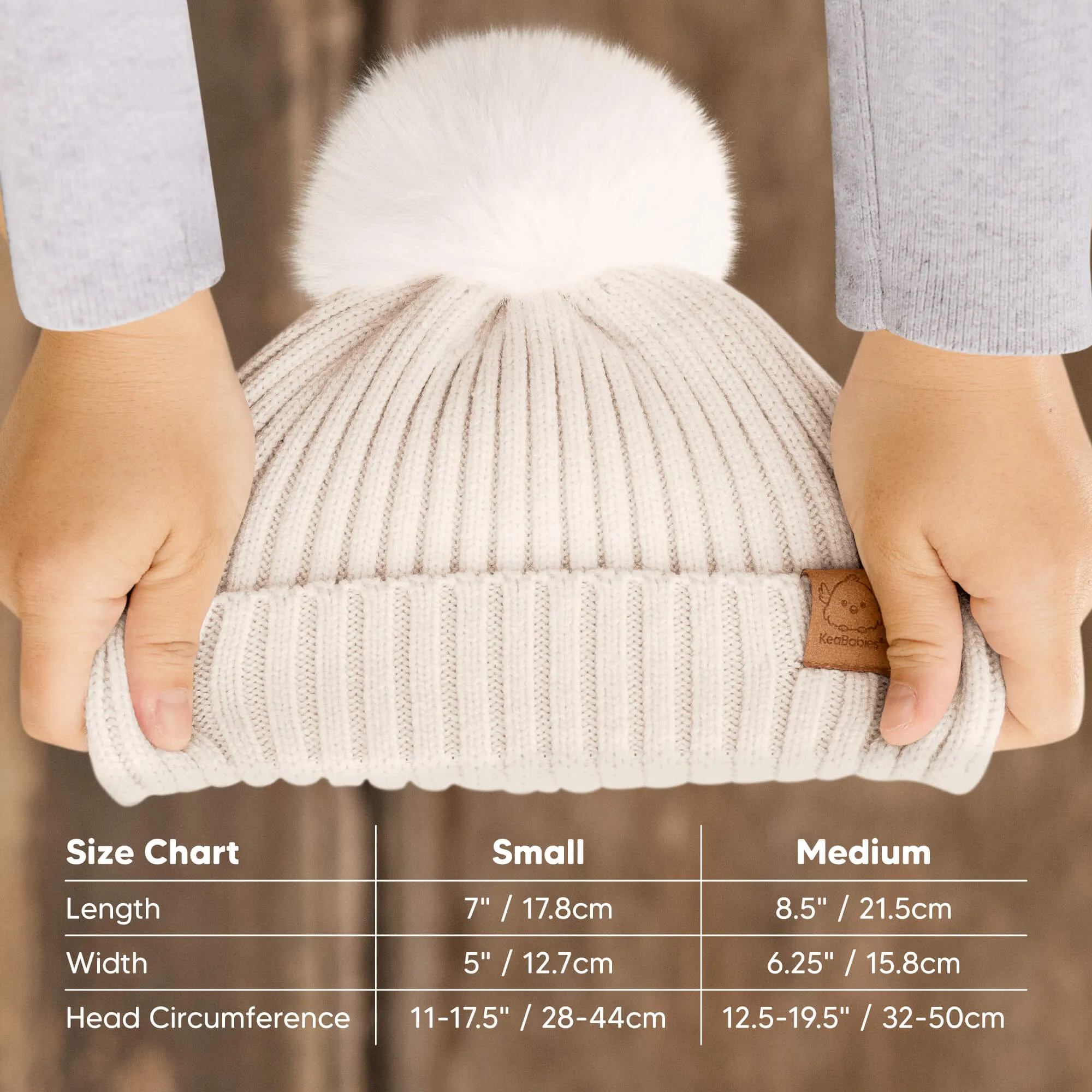 2-Pack Pom Knitted Beanie