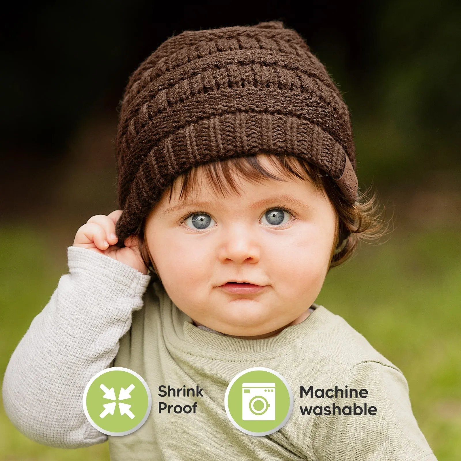 3-Pack Warmzy Baby Beanies (Icelandic, M)