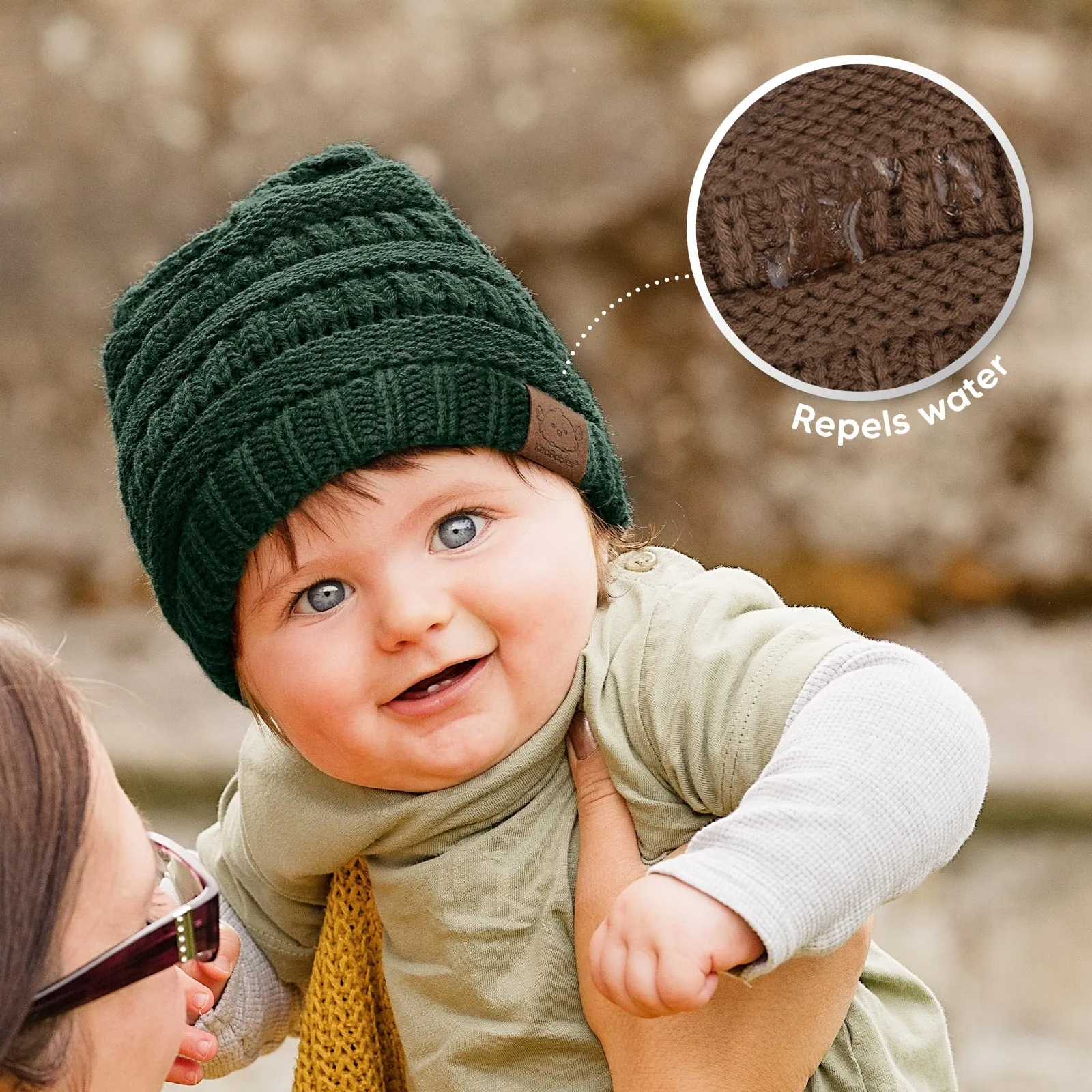 3-Pack Warmzy Baby Beanies (Icelandic, M)