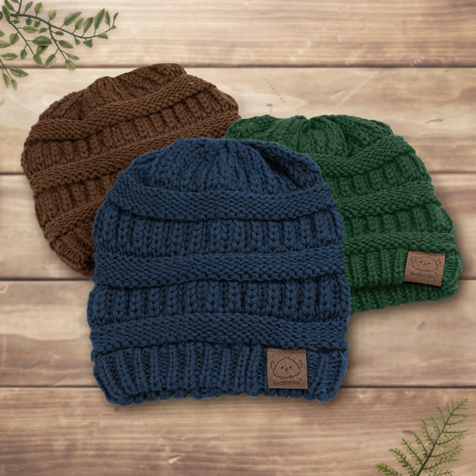 3-Pack Warmzy Baby Beanies (Icelandic, M)