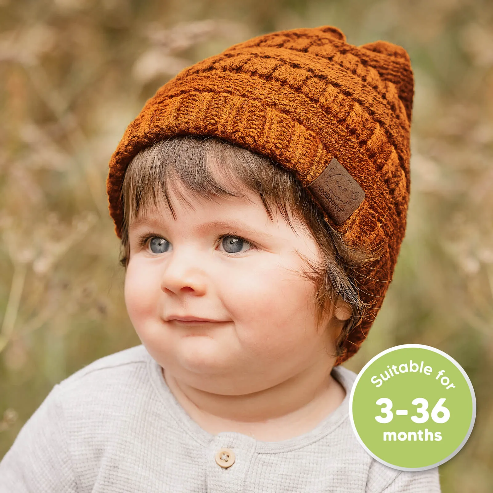 3-Pack Warmzy Baby Beanies (Mars, M)