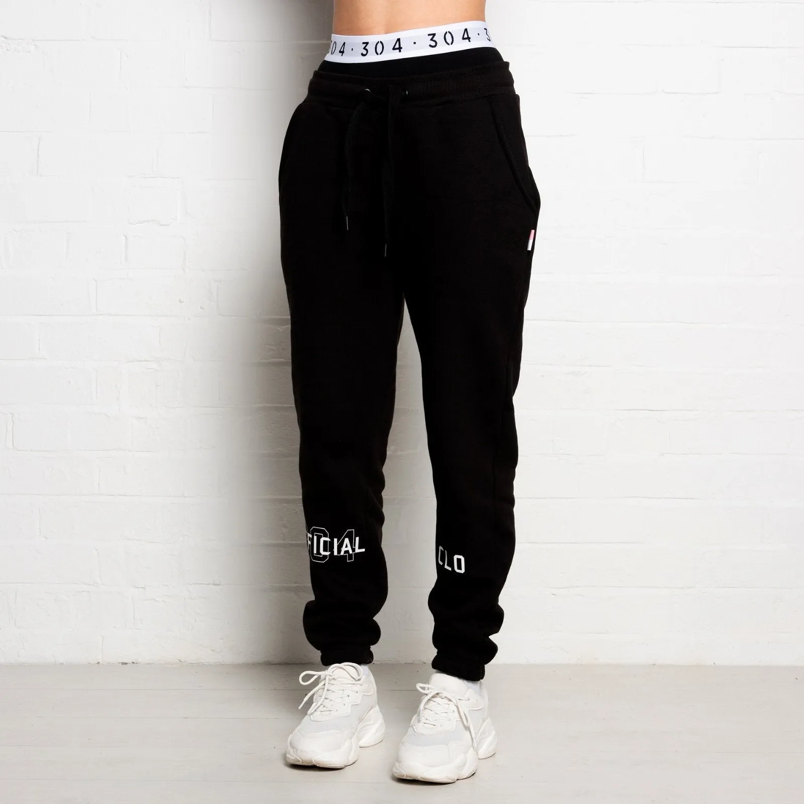 304 Womens Official Joggers Black