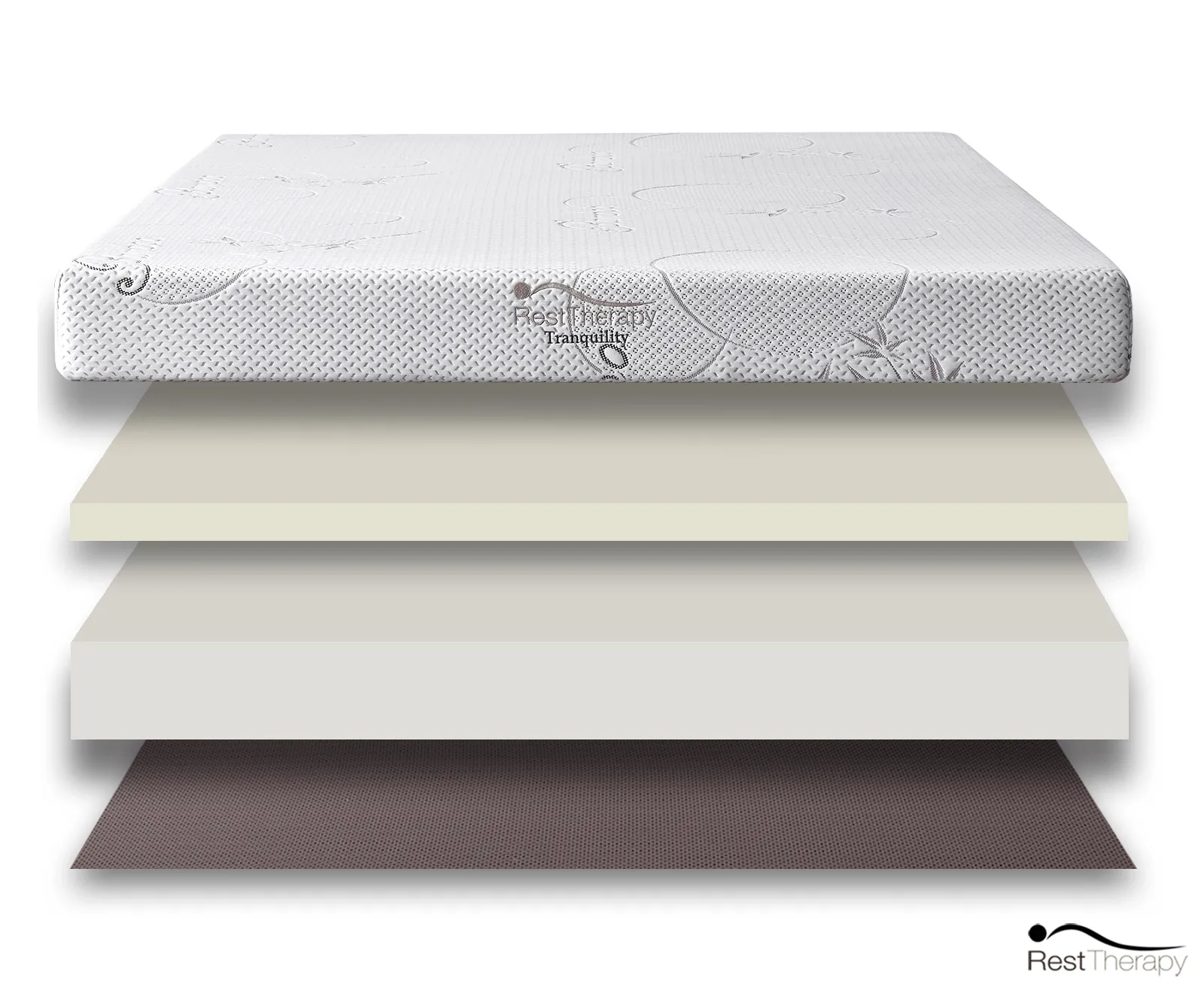 6 Inch Tranquility Bamboo Memory Foam Mattress - Available in 4 Sizes