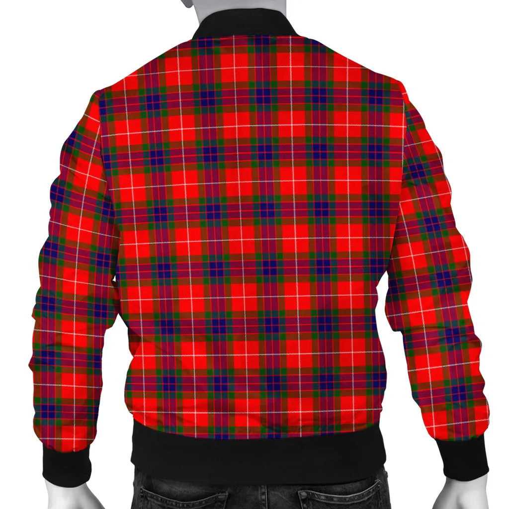 Abernethy Tartan Bomber Jacket with Family Crest