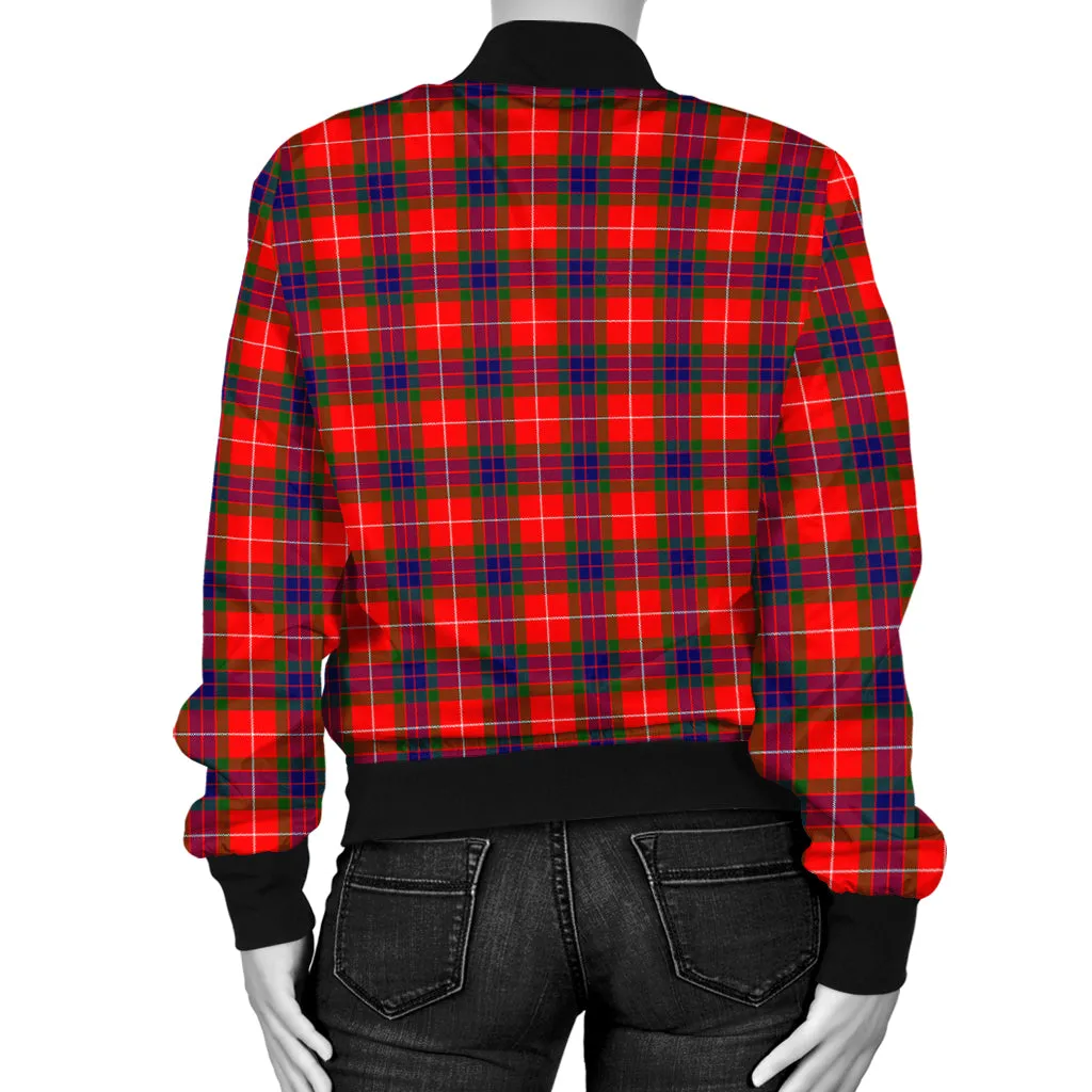 Abernethy Tartan Bomber Jacket with Family Crest