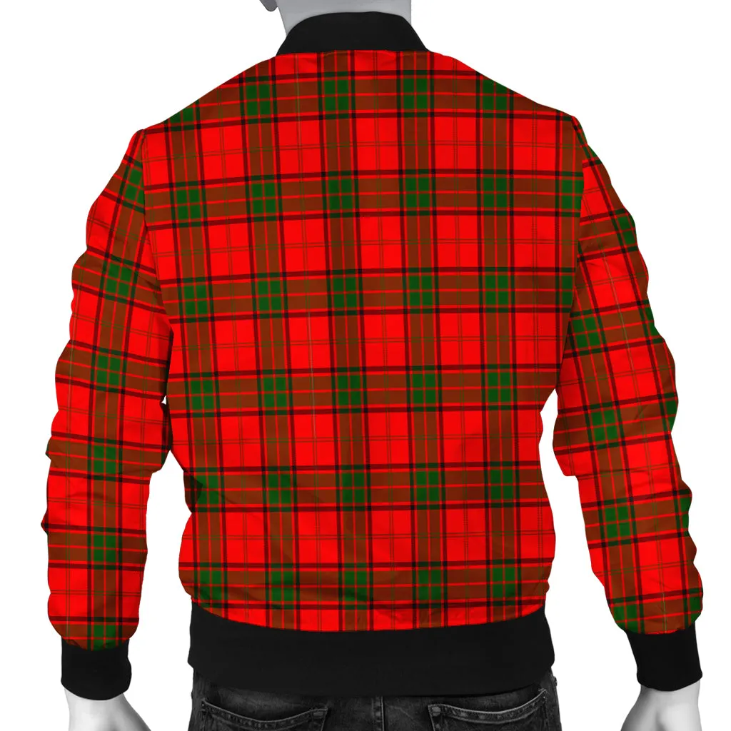 Adair Tartan Bomber Jacket with Family Crest