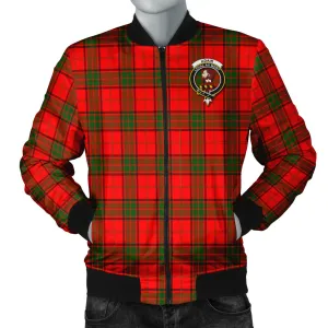 Adair Tartan Bomber Jacket with Family Crest