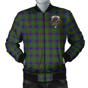 Adam Tartan Bomber Jacket with Family Crest