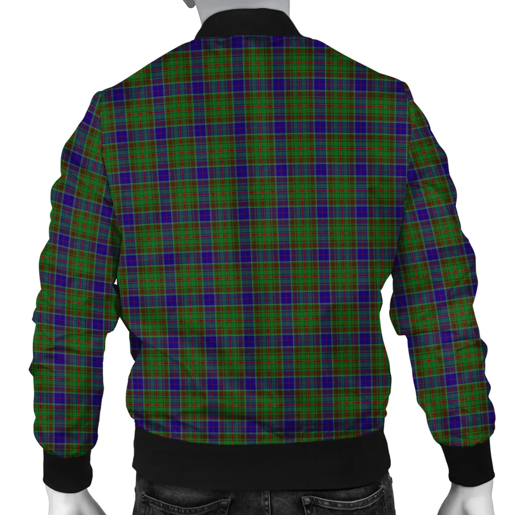 Adam Tartan Bomber Jacket with Family Crest