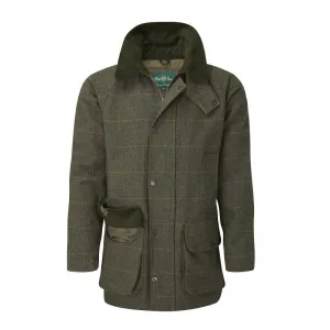 Alan Paine Rutland Tweed Mens Shooting Coat - Seaweed