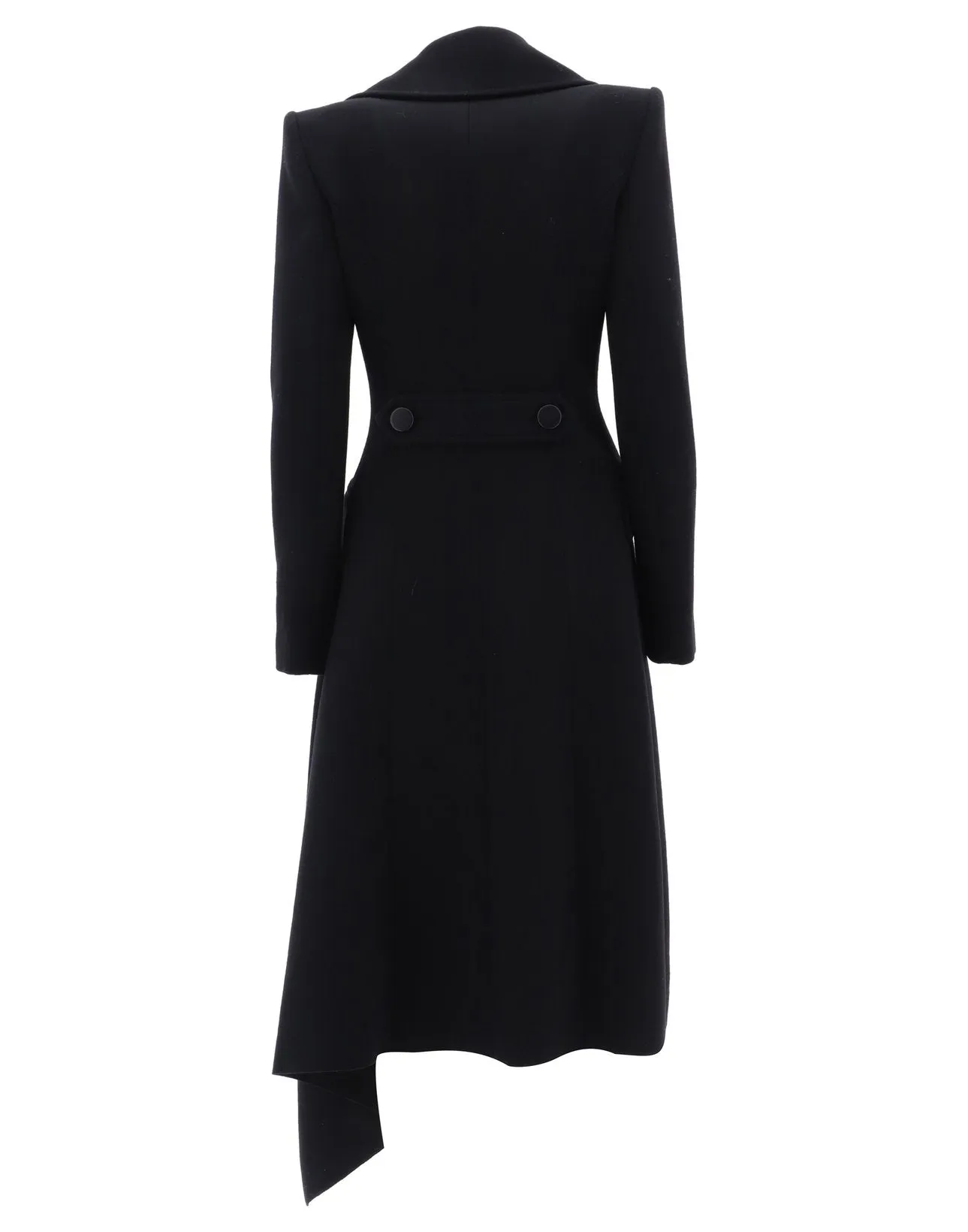 Alexander McQueen Asymmetric Hem Coat