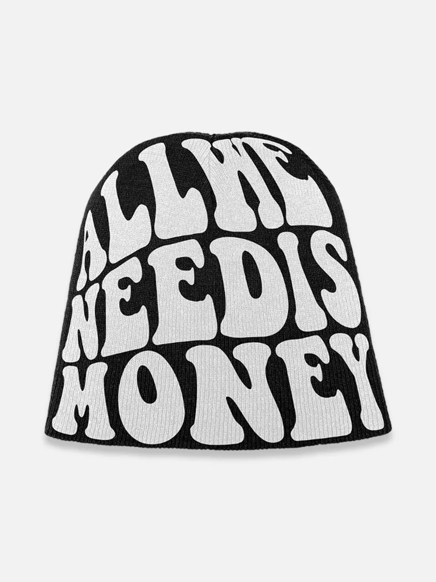 All We Need Is Money Beanie