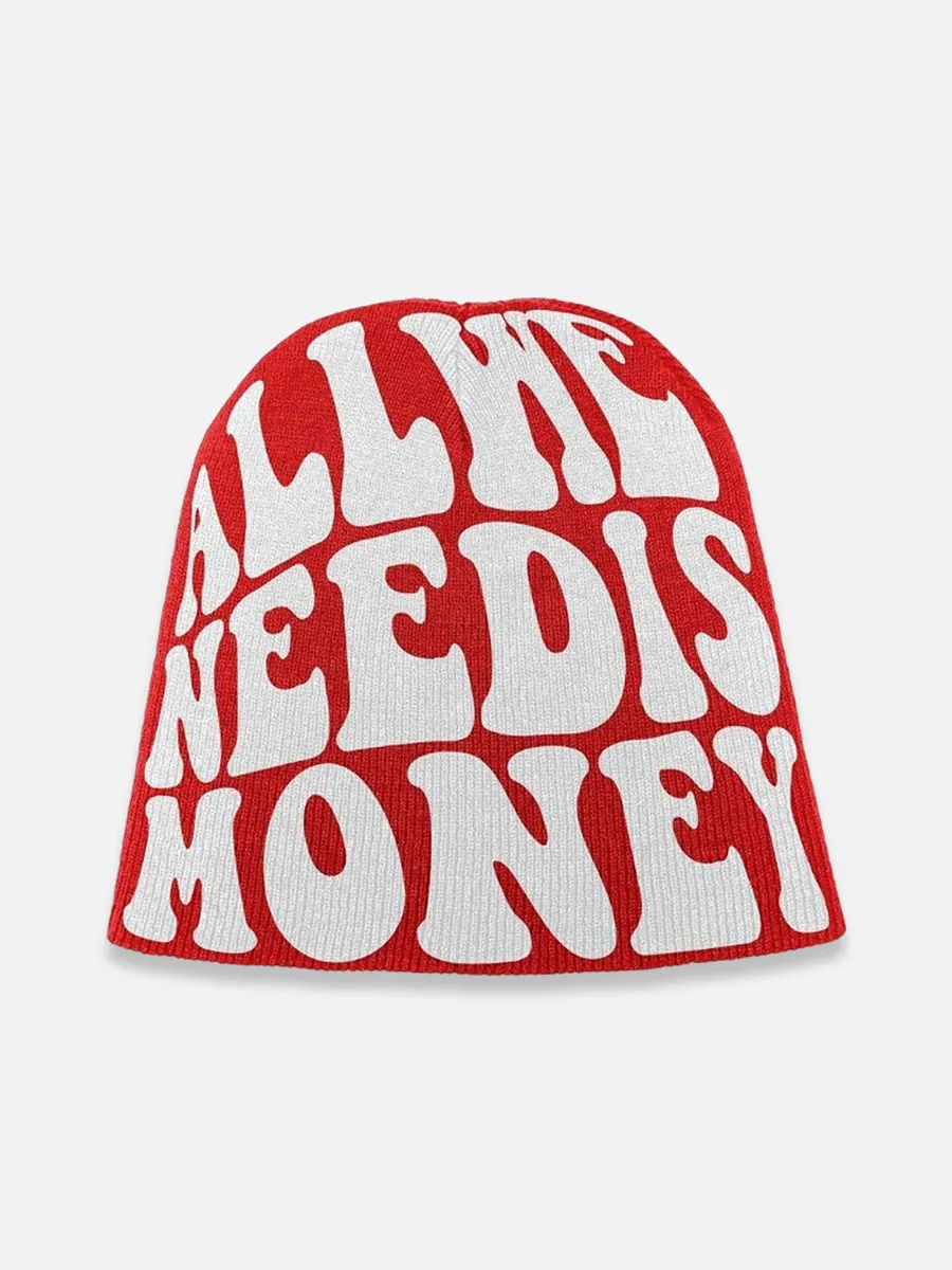 All We Need Is Money Beanie