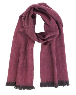 Alpaca Scarf in Mulberry