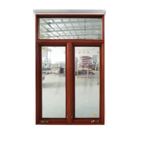 Aluminum wood with composite french casement door windows by Doorwin on Alibaba