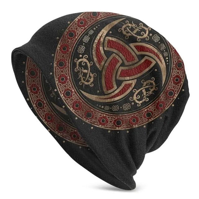 Ancient Symbols & Viking Beanie Skully Caps