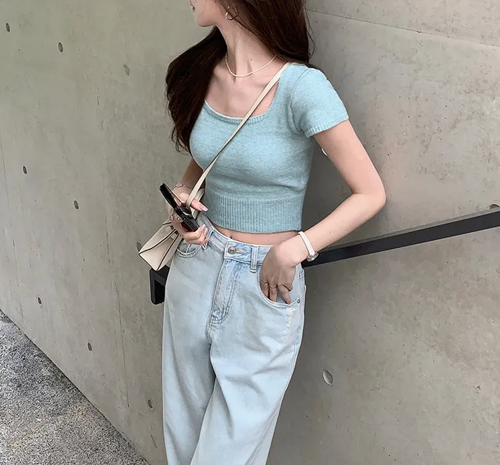 Angora top (preorder/ 4 colours)