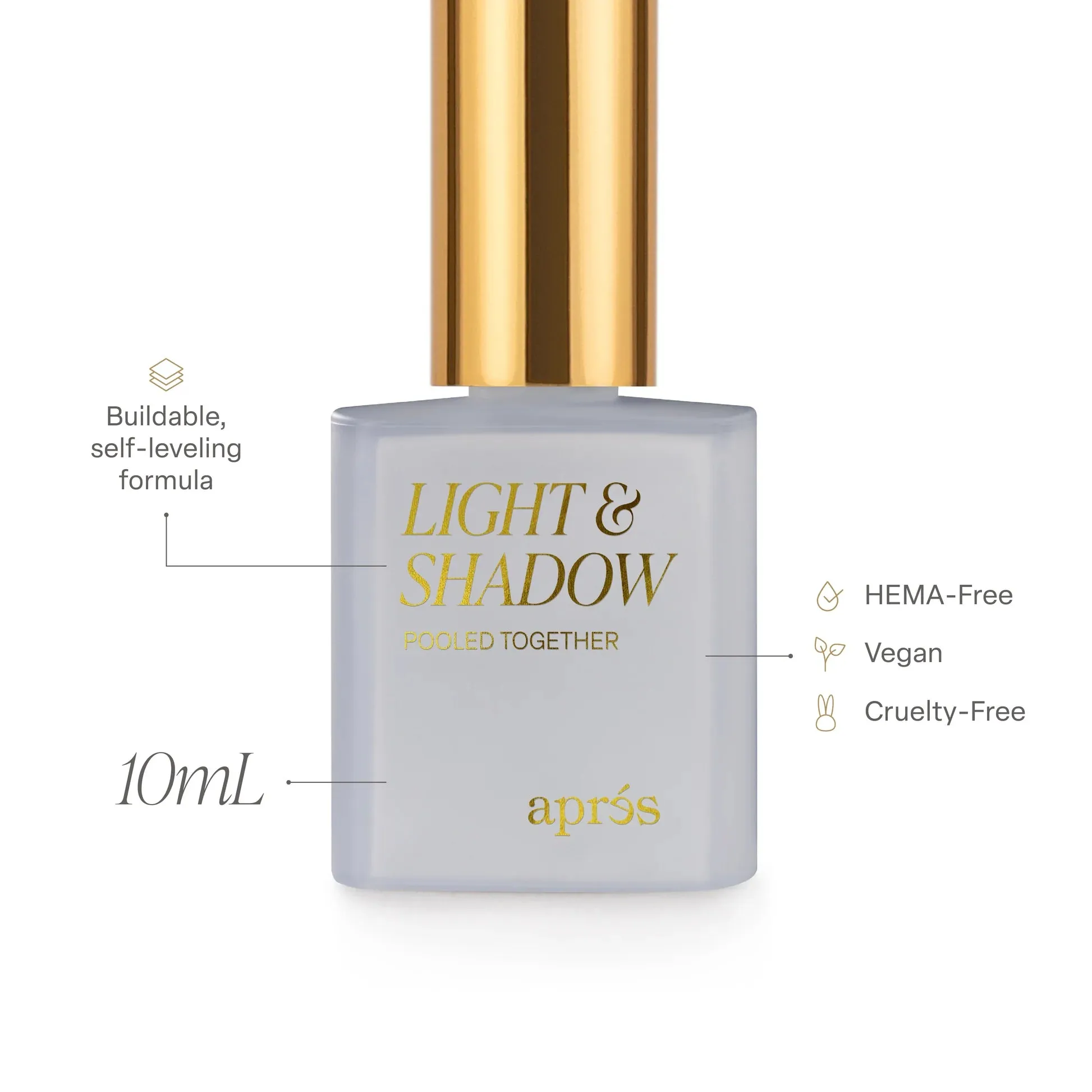 Apres Light & Shadow Sheer Gel Couleur - 702 Tearjerker