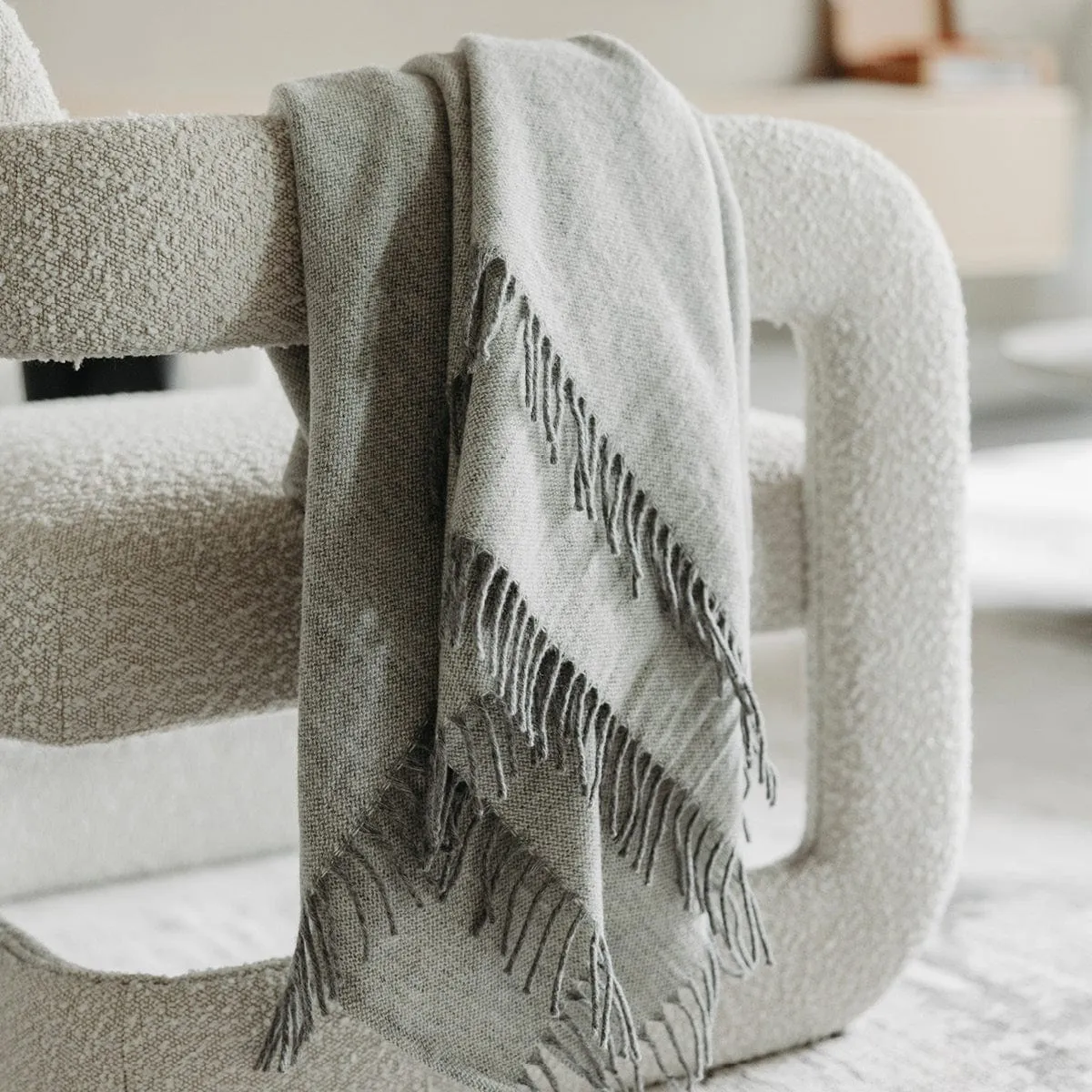 Ashby Wool Throw Blanket