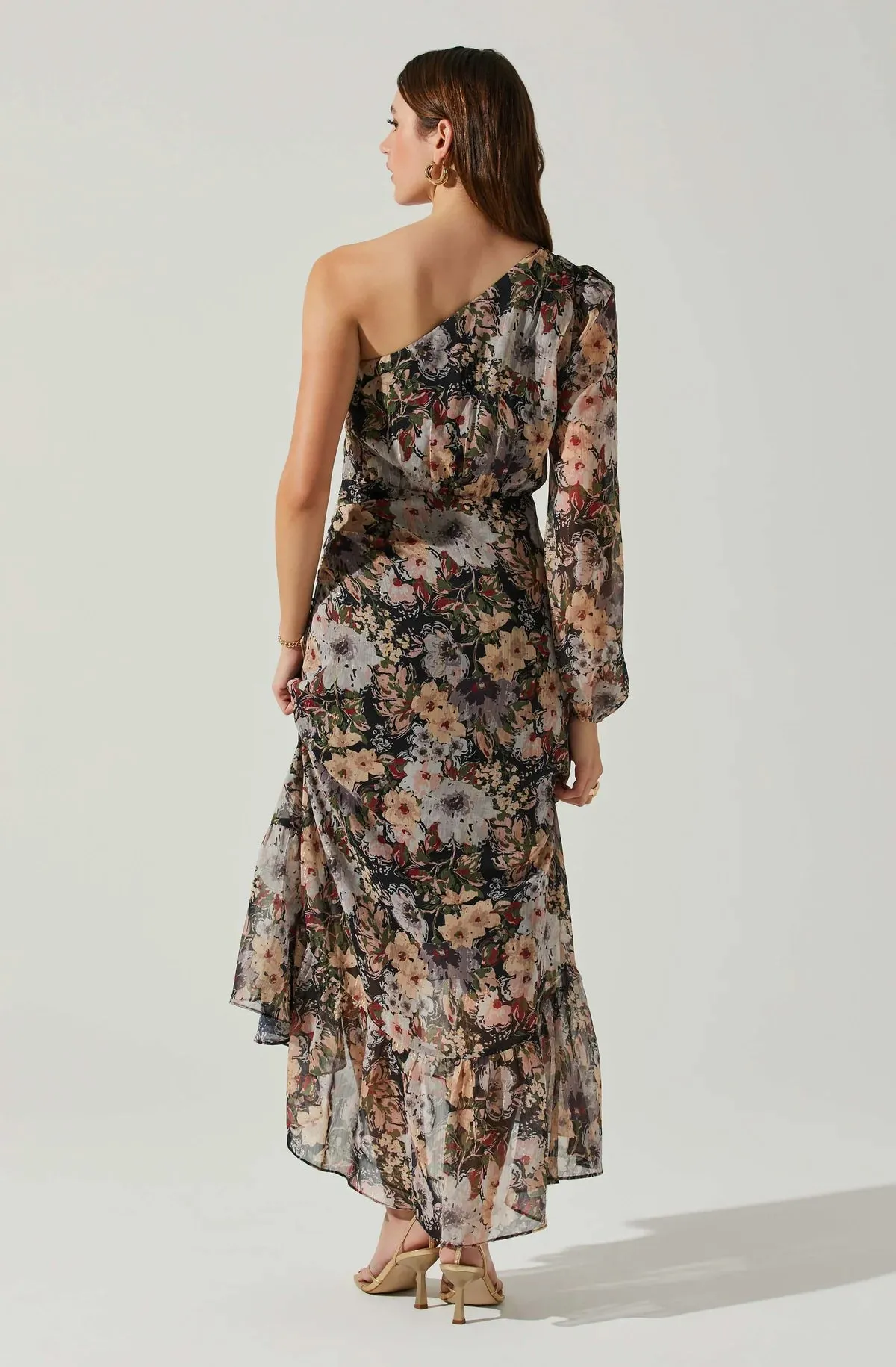 AST Calista Floral One Sleeve Dress