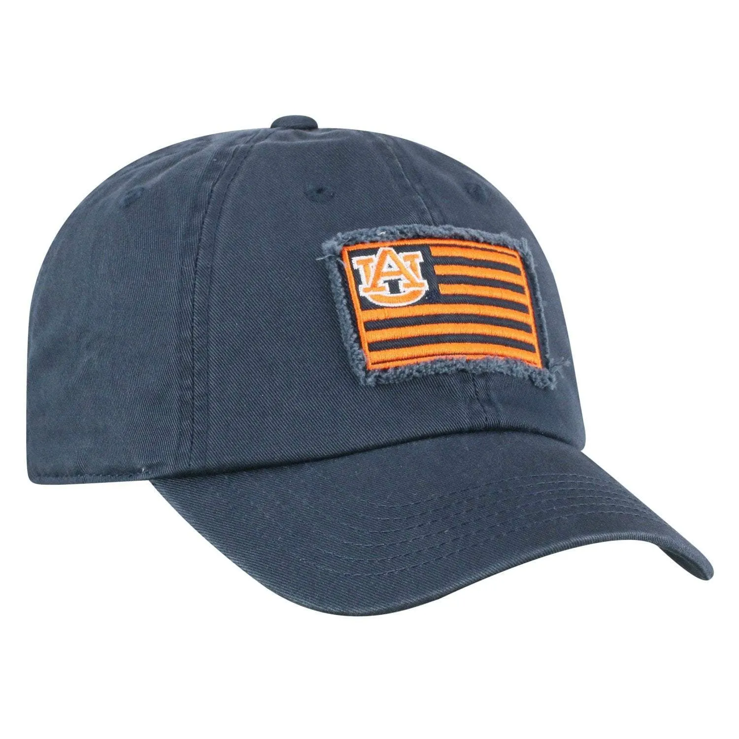 Auburn Tigers TOW Navy "Flag 4" Crew Adj. Relax Hat Cap