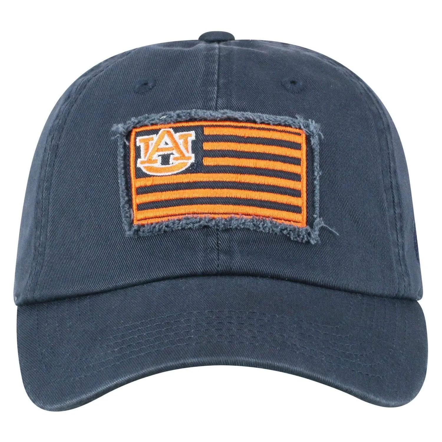 Auburn Tigers TOW Navy "Flag 4" Crew Adj. Relax Hat Cap