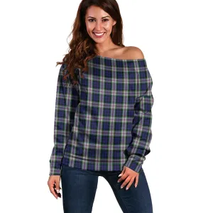 Baird Dress Tartan Off Shoulder Women Sweater