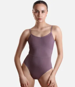 Balletcore Ribbed Design, Camisole Dance Leotard - 2650