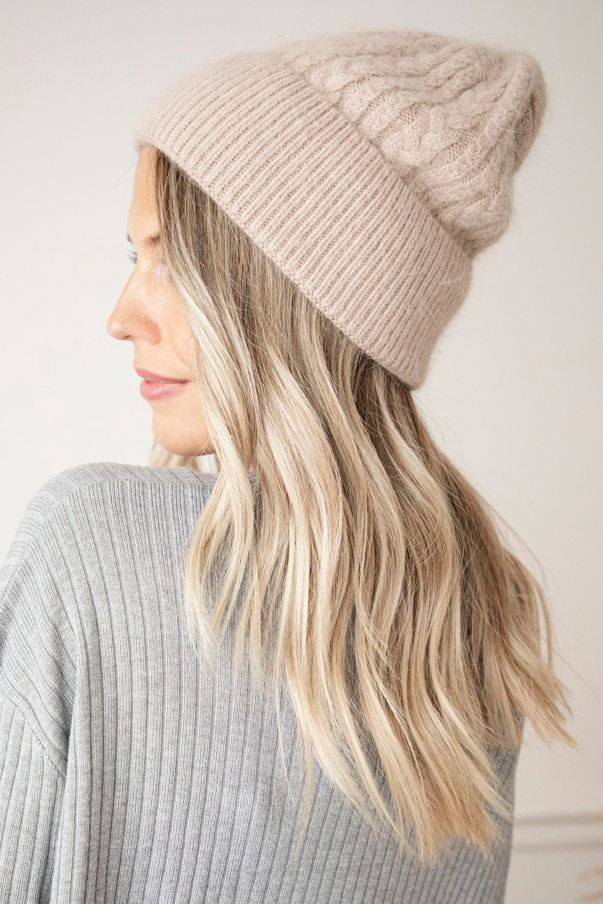 Beanie Ray Taupe - Muts