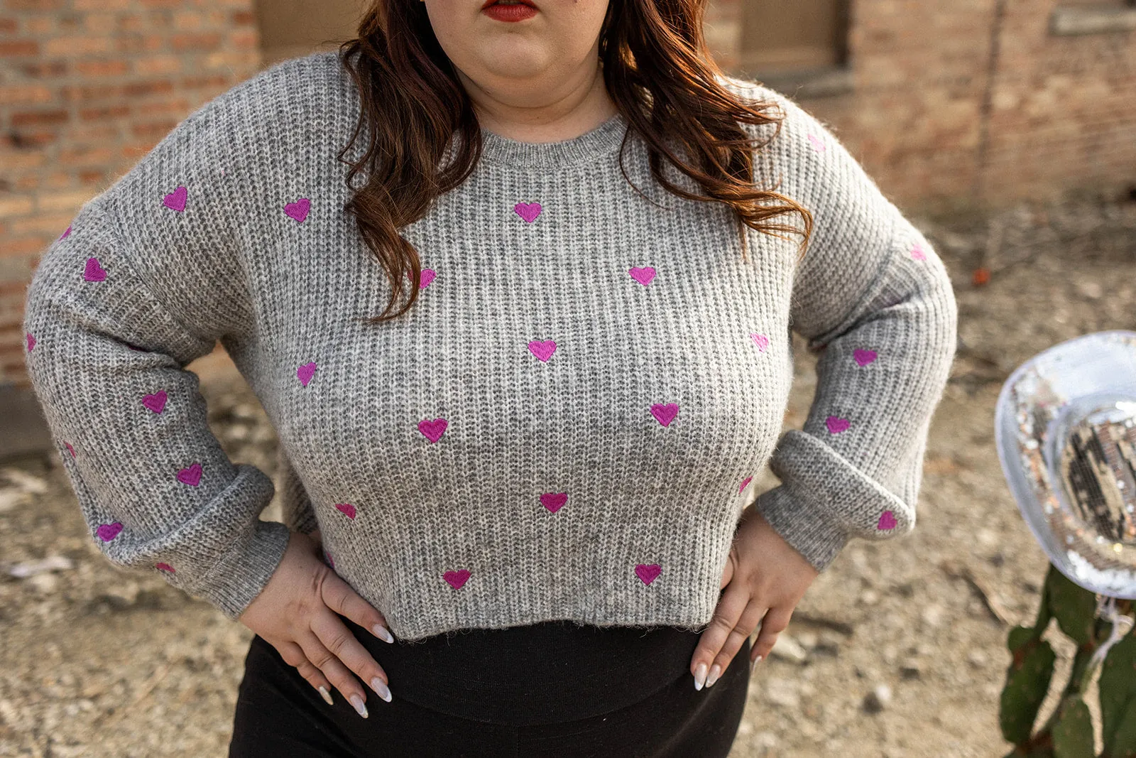 bertie sweater in heather grey