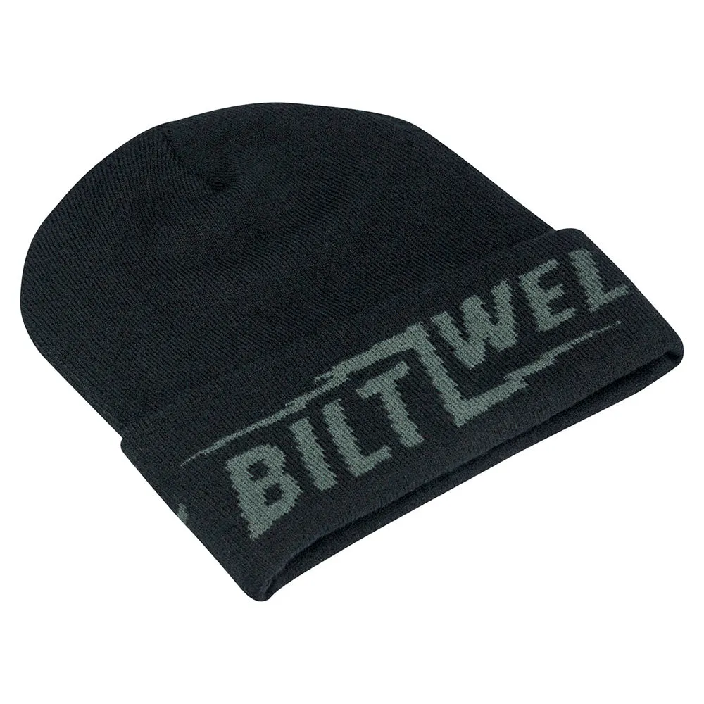 BILTWELL WOVEN BOLTS BEANIE [BLACK]