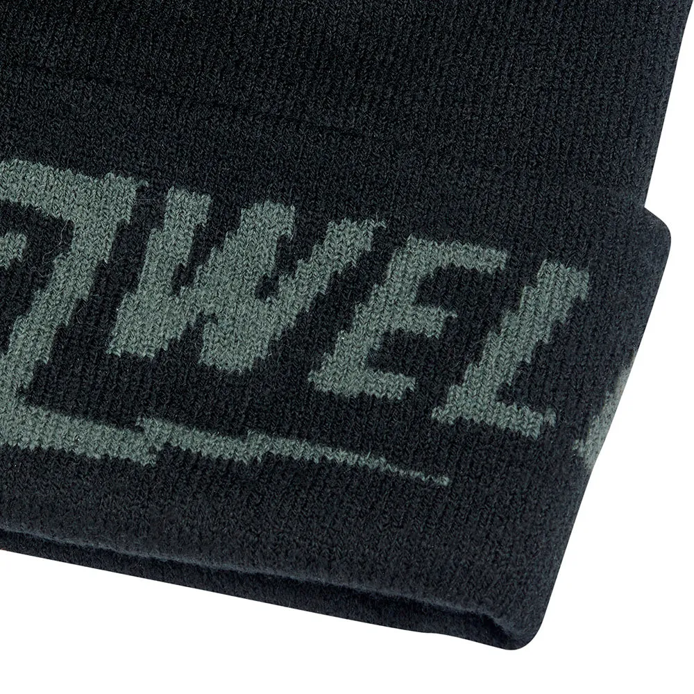 BILTWELL WOVEN BOLTS BEANIE [BLACK]