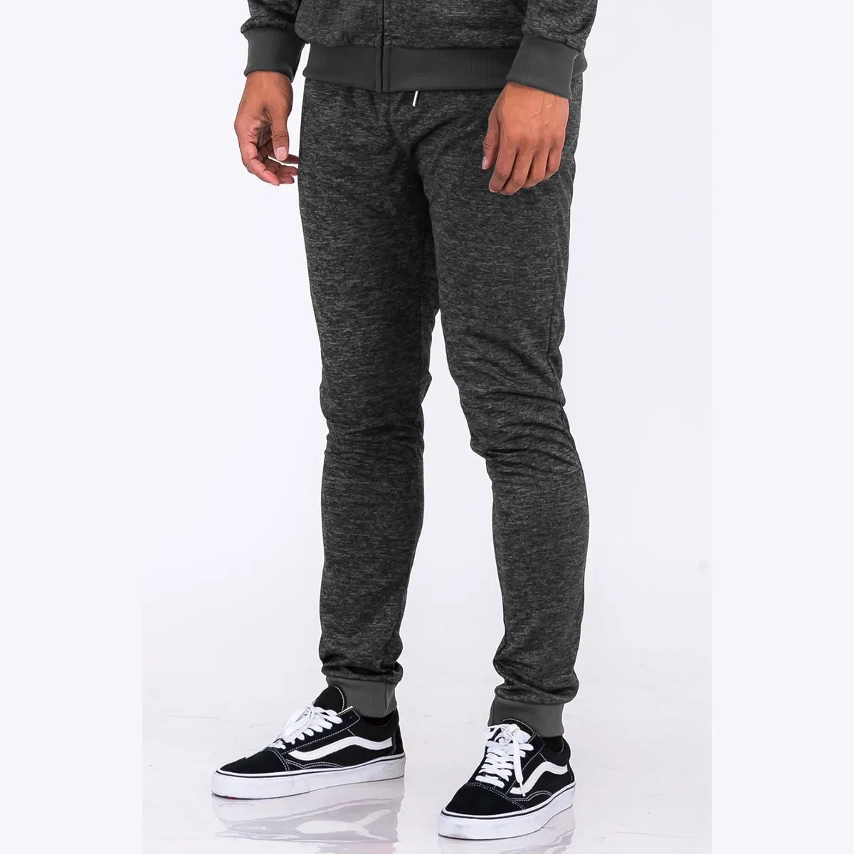 Black Marbled Lightweight Joggers