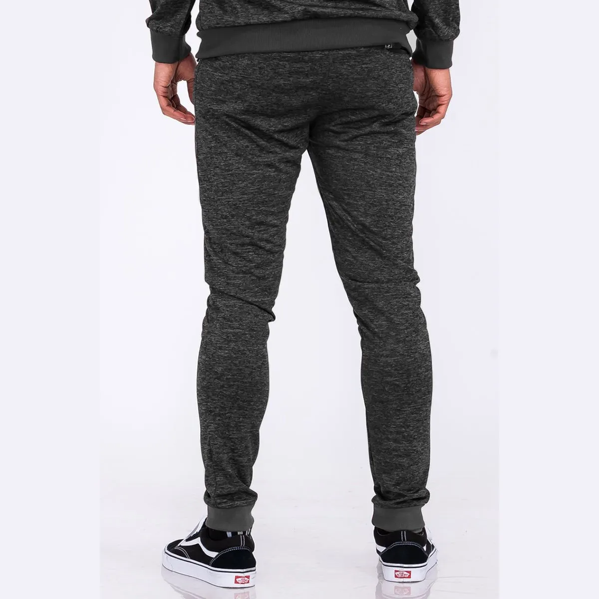 Black Marbled Lightweight Joggers