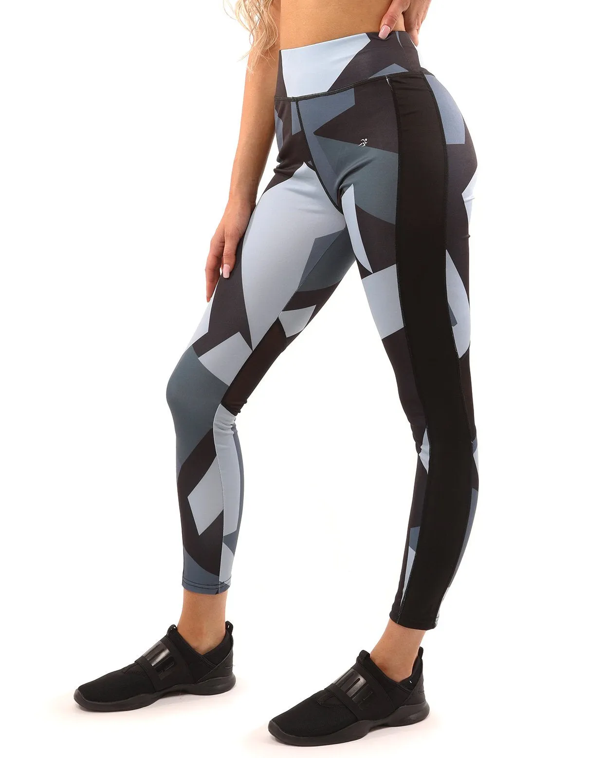 Bondi Set - Leggings & Sports Bra - Black/Grey