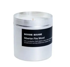 BOOGIE BOUGIE Siberian Fire wood candle