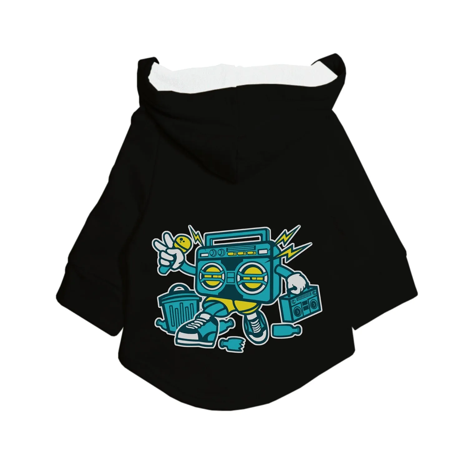 Boombox Dog Hoodie Jacket