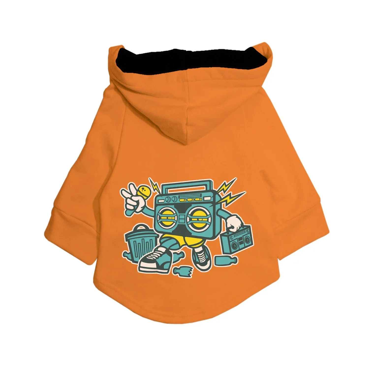 Boombox Dog Hoodie Jacket