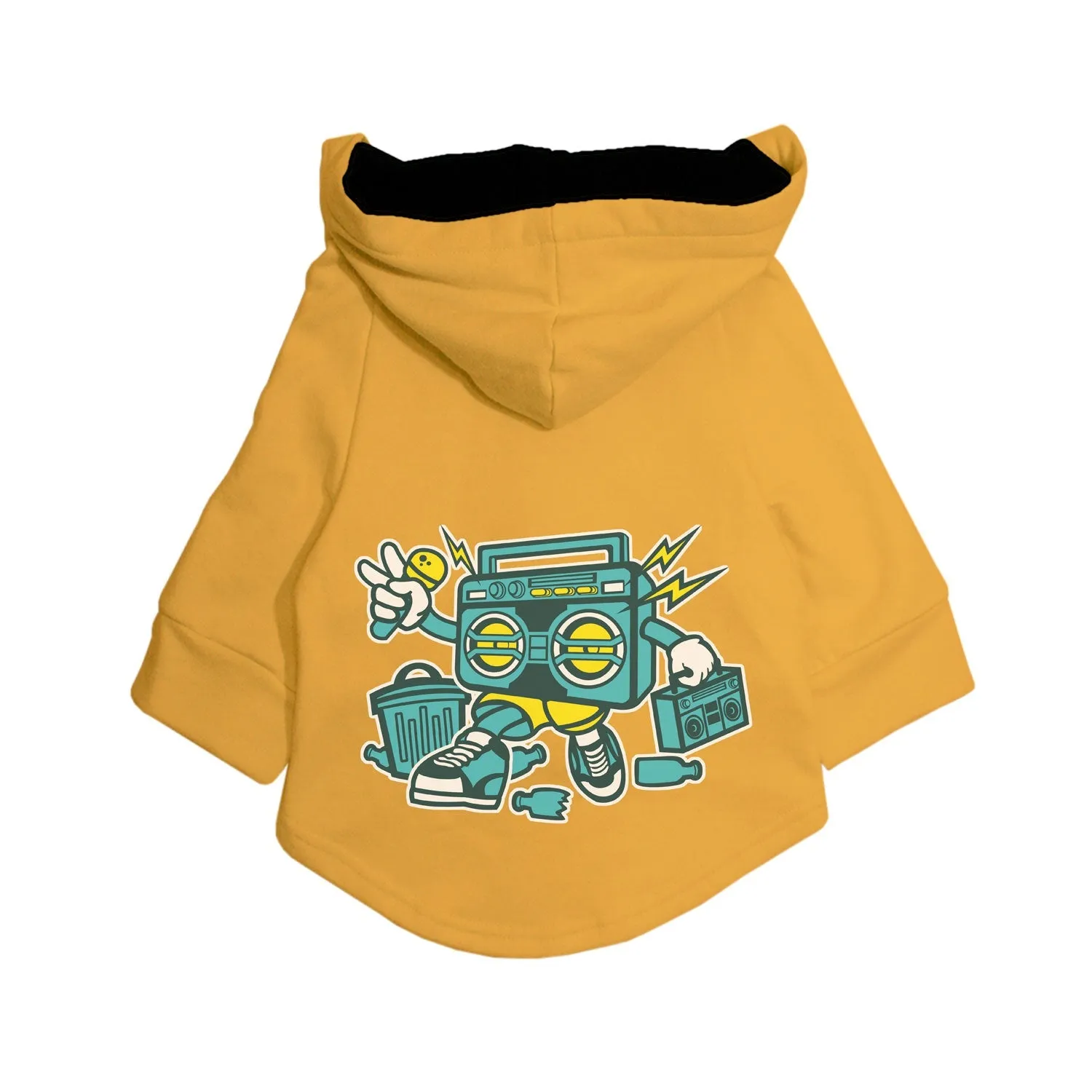 Boombox Dog Hoodie Jacket