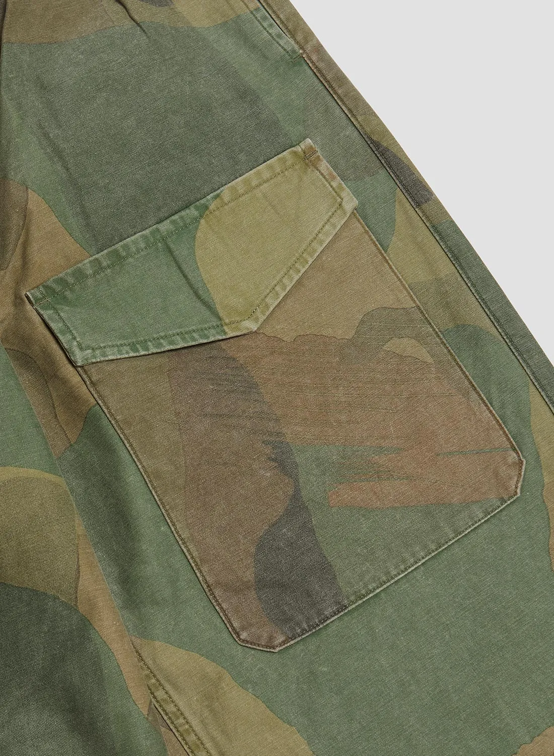 British Army Pant Fade Camo in Green