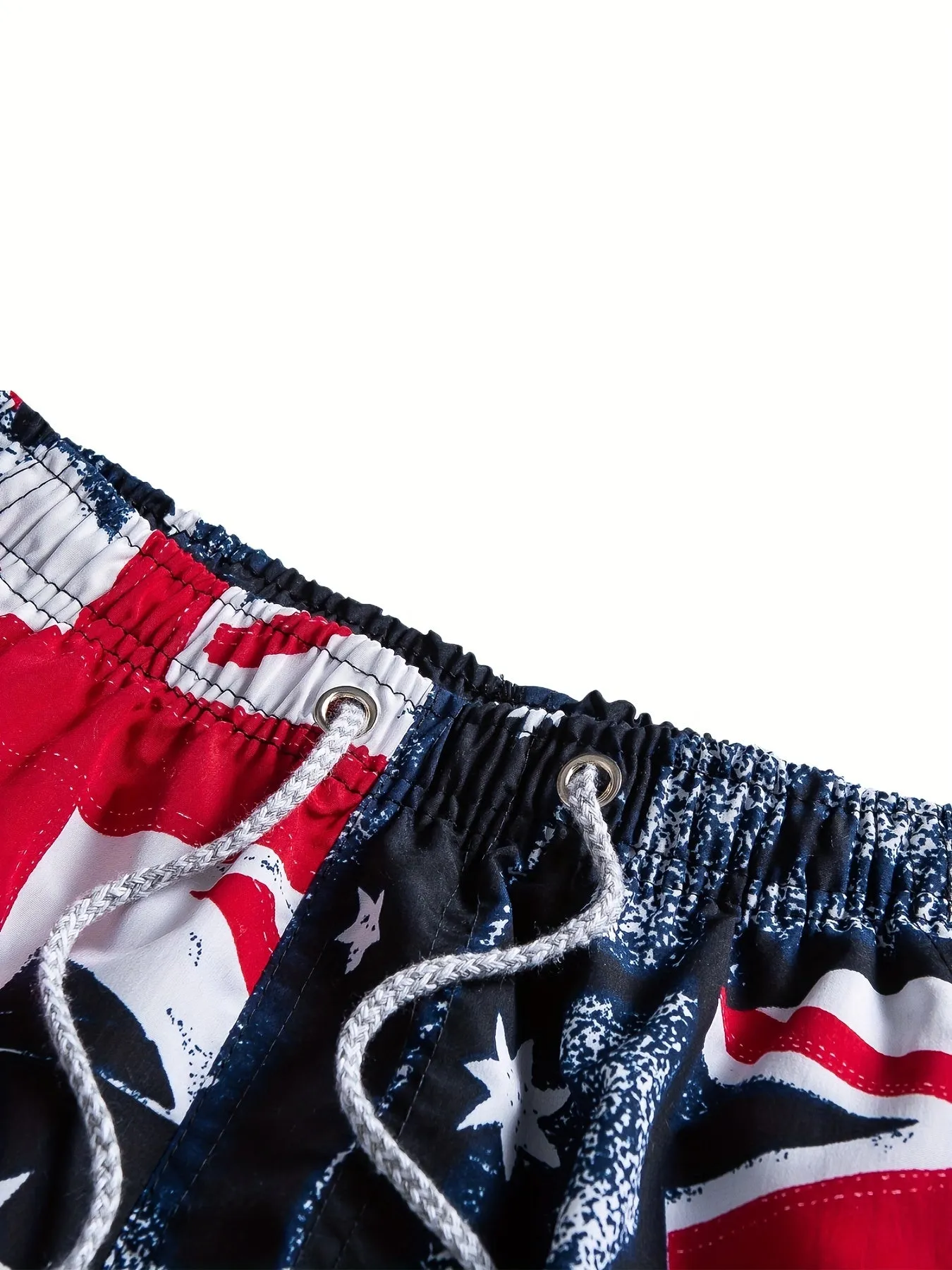 British Flag Quickdry Drawstring Swim Trunks  Beach Perfect