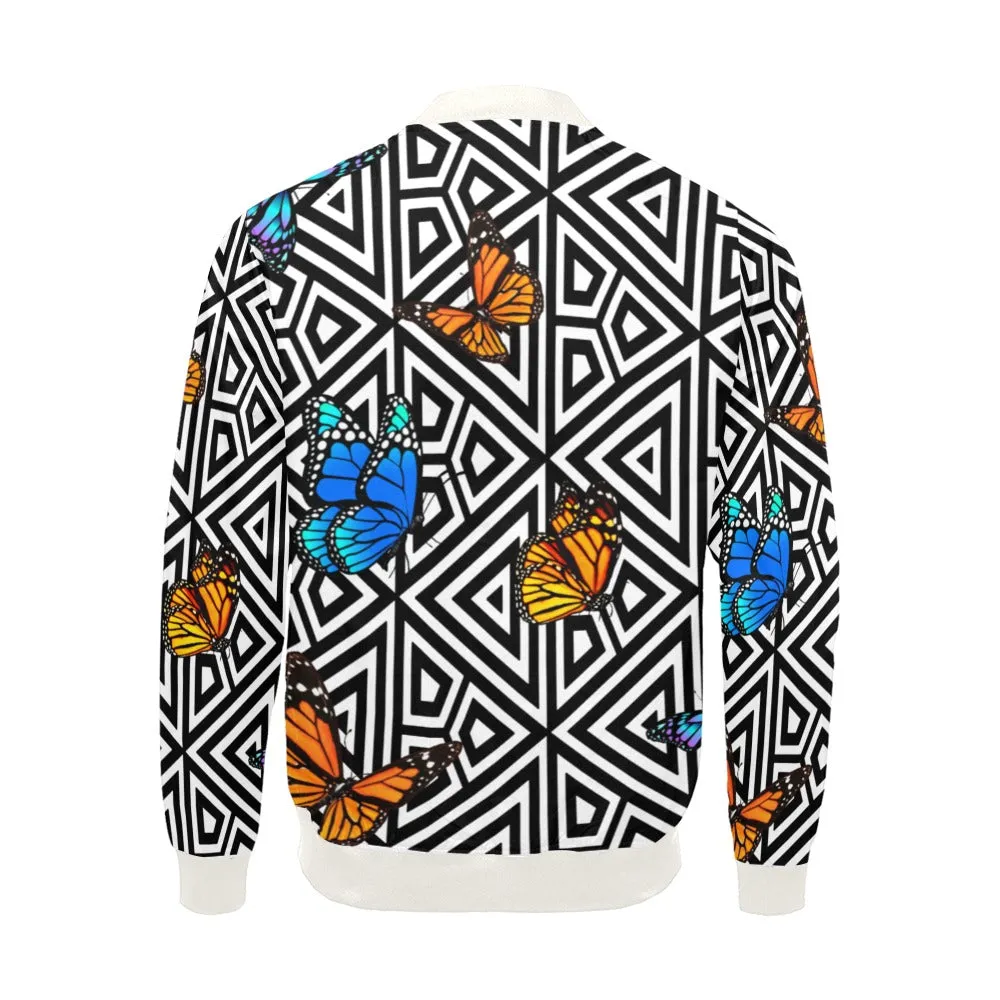 BUTTERFLY LCC Bomber Jacket for Men