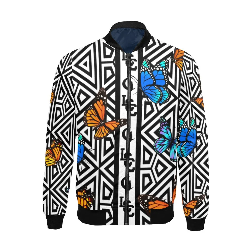 BUTTERFLY LCC Bomber Jacket for Men