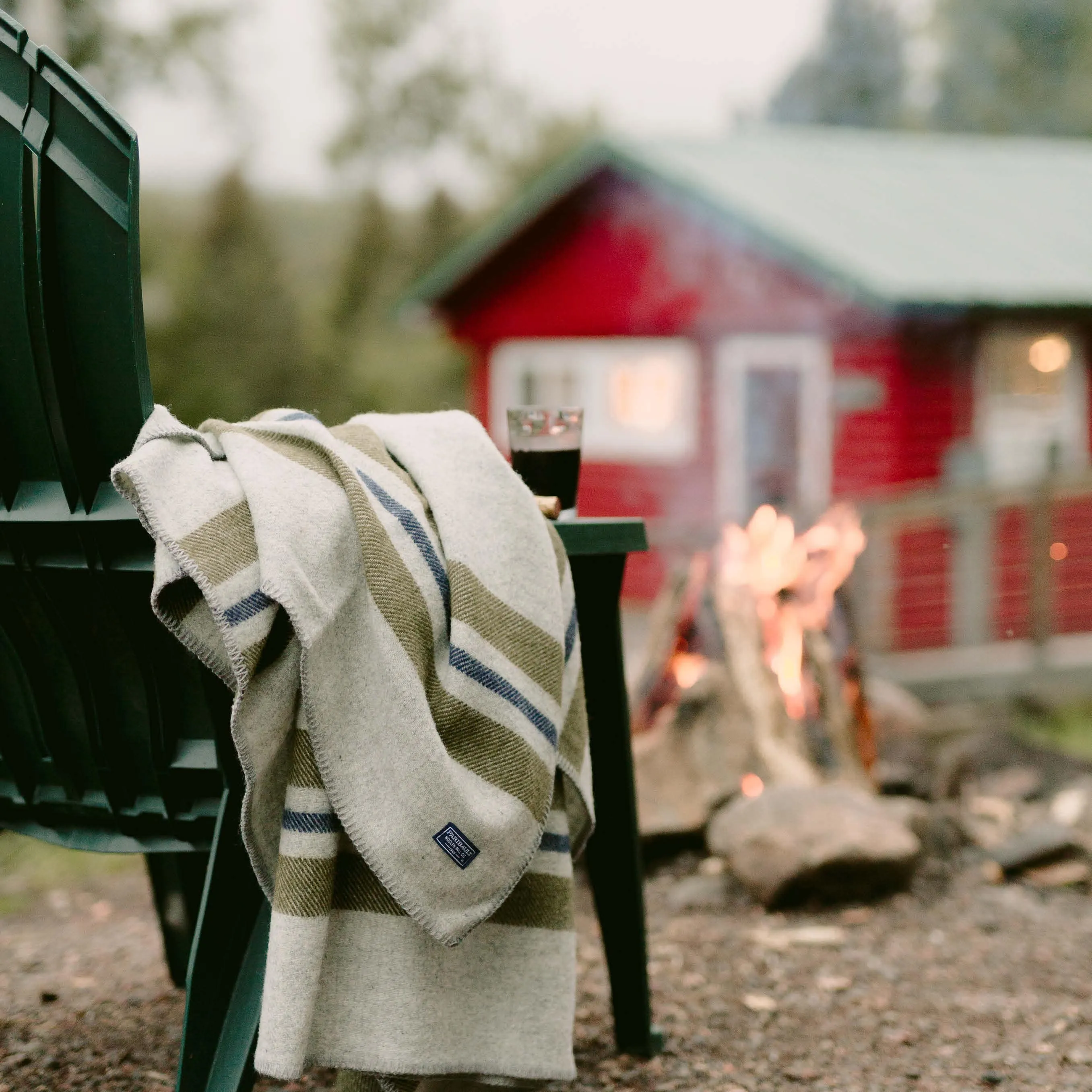 Cabin Wool Throw