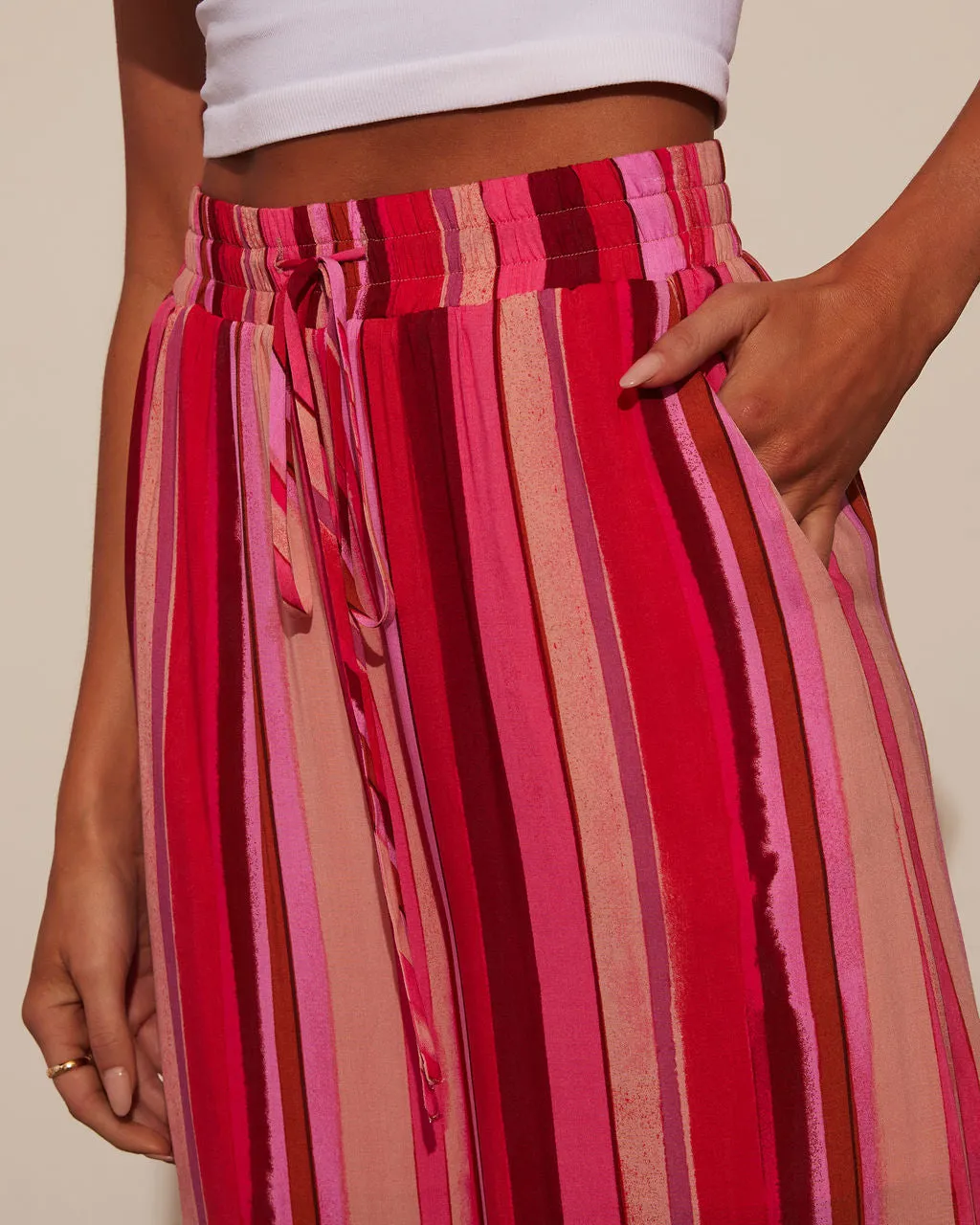 Caia Sunsets High Rise Wide Leg Pant