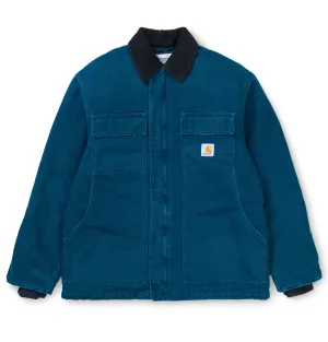 Carhartt WIP OG Arctic Coat – Duck Blue/Black – Aged Canvas