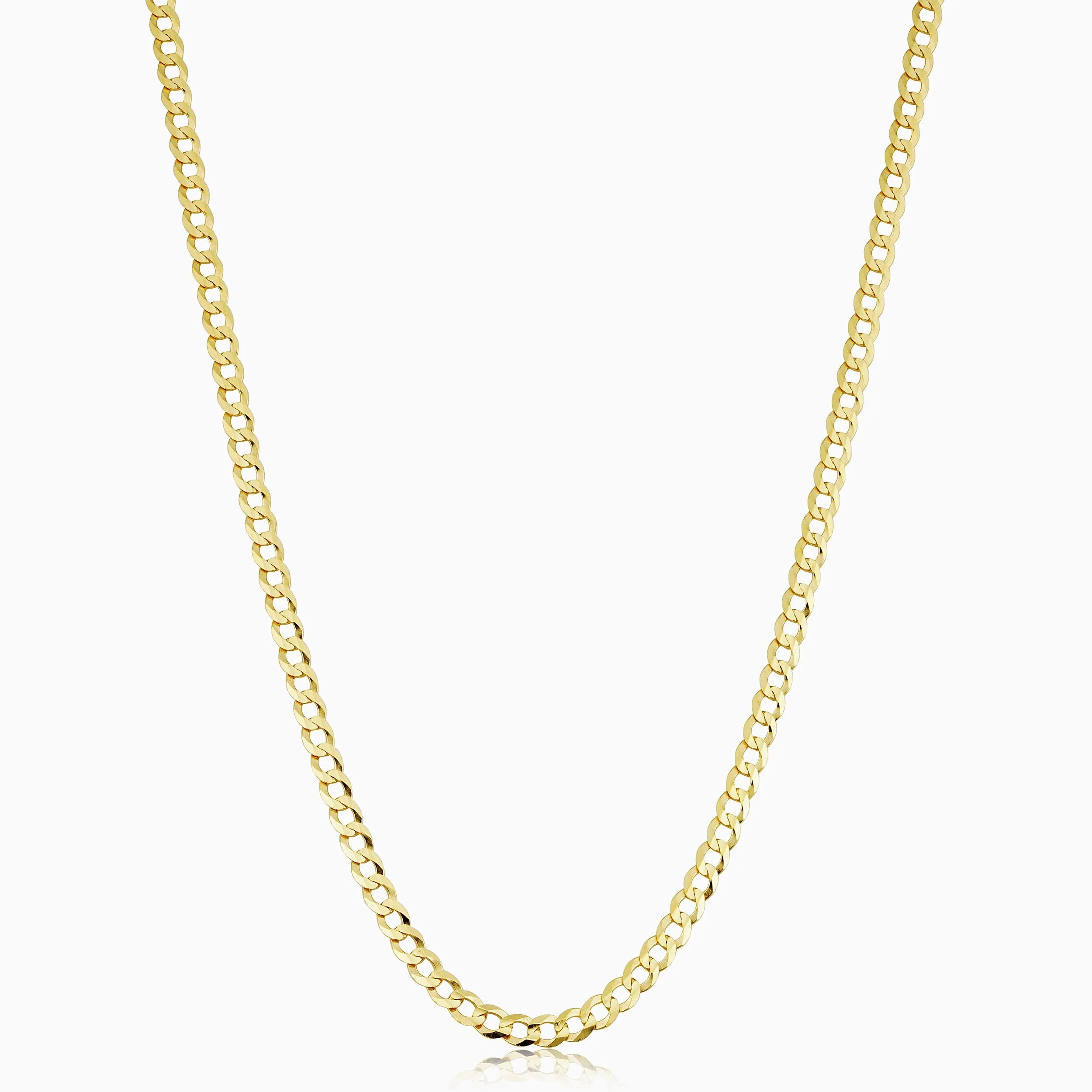 Carmine Curb Necklace