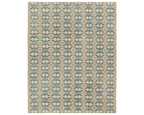 Cera CRA05 Beige/Blue Rug